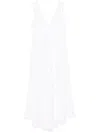 P.a.r.o.s.h Parosh Fringe Edge Maxi Dress