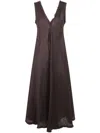 P.a.r.o.s.h Fringe-edge Maxi Dress