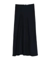 P.a.r.o.s.h Front-slit Maxi Skirt In Blue