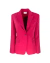 P.a.r.o.s.h Fuchsia Cady Blazer In Pink