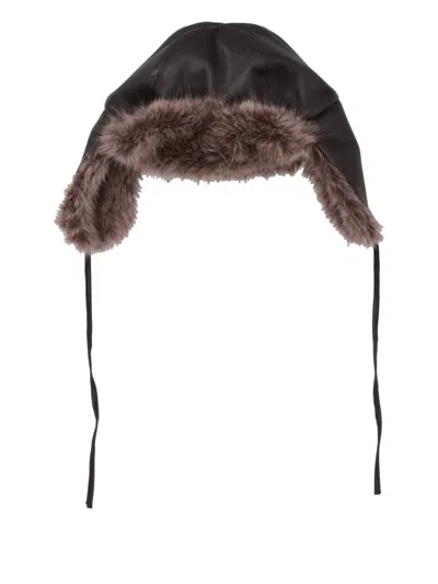 P.A.R.O.S.H FUR-TRIM HAT