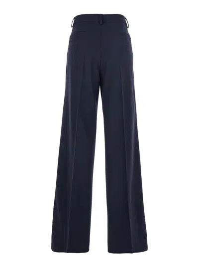 P.a.r.o.s.h Gabardine Pants In Blue