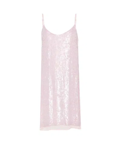 P.A.R.O.S.H GABRIEL SEQUINNED MINI DRESS