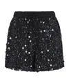 P.a.r.o.s.h Galassia Sequin-embellished Shorts
