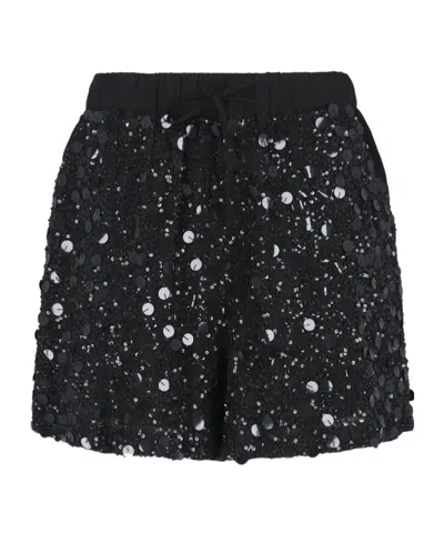 P.a.r.o.s.h Galassia Sequin-embellished Shorts