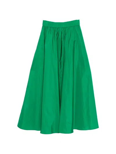 P.a.r.o.s.h Gathered Skirt In Green