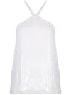 P.a.r.o.s.h Parosh Sequinned Top In White