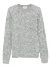 P.a.r.o.s.h Geometric-pattern Sweater In Gray