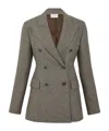 P.a.r.o.s.h Giacca Double-breasted Jacket In Brown