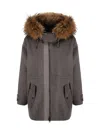 P.a.r.o.s.h Parosh Parka Imbottito Panno