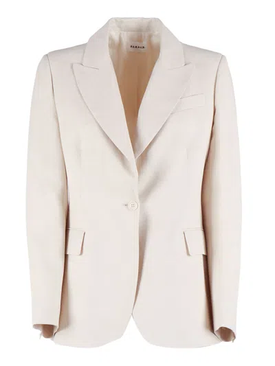 P.a.r.o.s.h . Giacca Monopetto In Neutral
