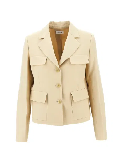 P.A.R.O.S.H GIACCA SINGLE-BREASTED JACKET