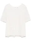 P.a.r.o.s.h Gild Blouse In White