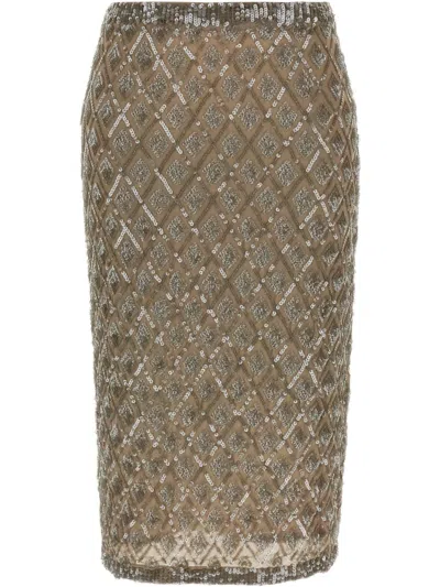 P.A.R.O.S.H GILD SKIRT