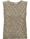 P.a.r.o.s.h P.a.r.o..h. 'gild' Blouse In Nude