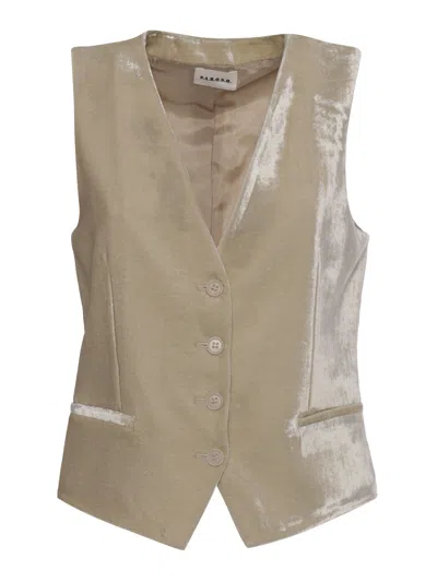 P.a.r.o.s.h . Gilet In Brown