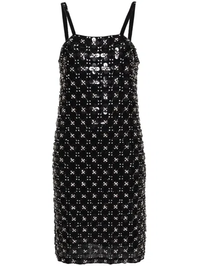 P.a.r.o.s.h Sequin-embellished Dress In Black