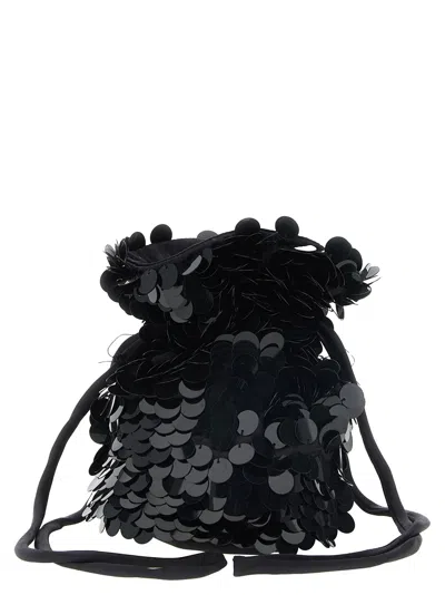 P.a.r.o.s.h . Gipsy Shoulder Bag In Black