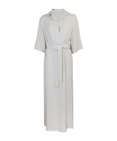 P.a.r.o.s.h Girdle-lined Dress In White