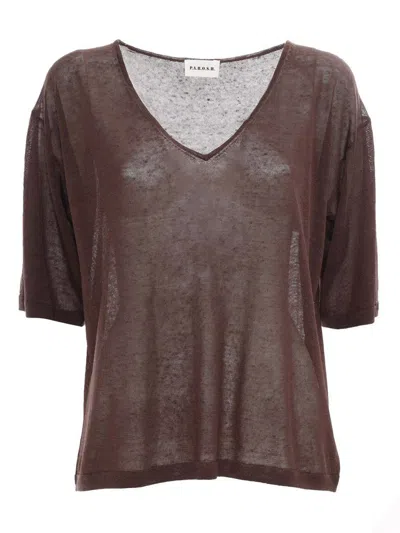 P.a.r.o.s.h . Girocoll In Brown