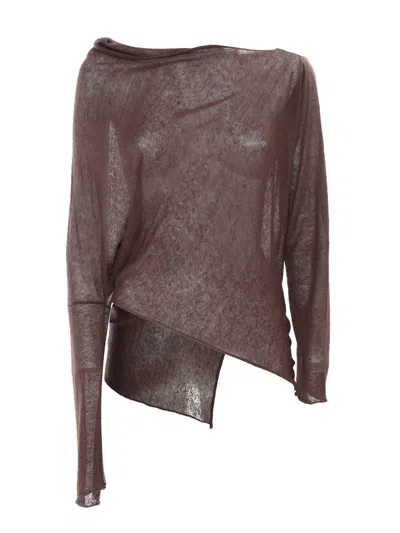 P.a.r.o.s.h . Girocoll In Brown
