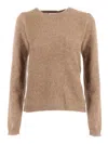 P.a.r.o.s.h Long Sleeves Knitwear In Brown