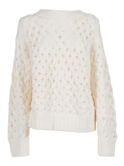 P.a.r.o.s.h . Girocoll In White