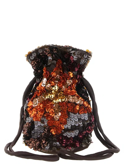 P.a.r.o.s.h . Gla Shoulder Bag In Brown