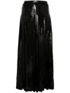 P.a.r.o.s.h Godot Maxi Skirt In 黑色