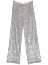 P.a.r.o.s.h Silver Gong Straight-leg Trousers