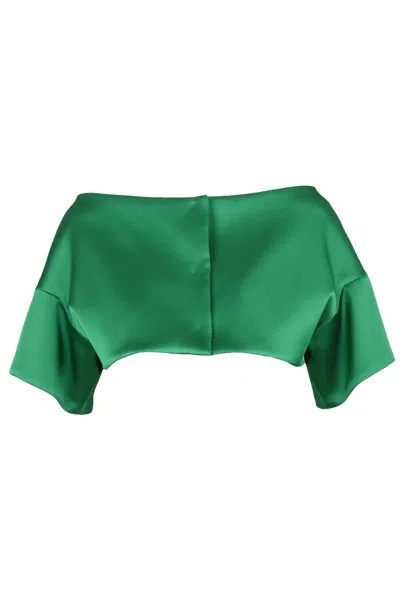 P.a.r.o.s.h Green Bolero - Green