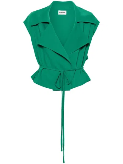 P.A.R.O.S.H GREEN PANTY GILET