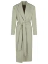 P.a.r.o.s.h . Green Viscose Blend Duster In Green