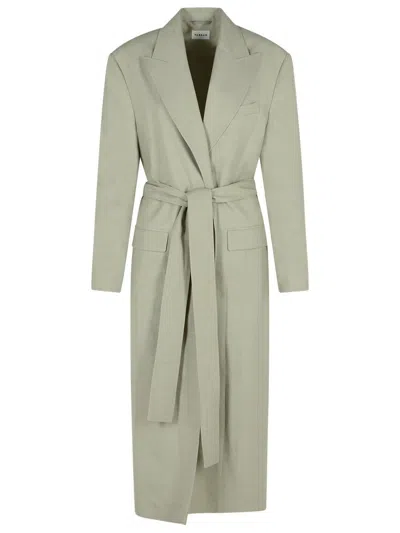 P.a.r.o.s.h . Green Viscose Blend Duster In Beige