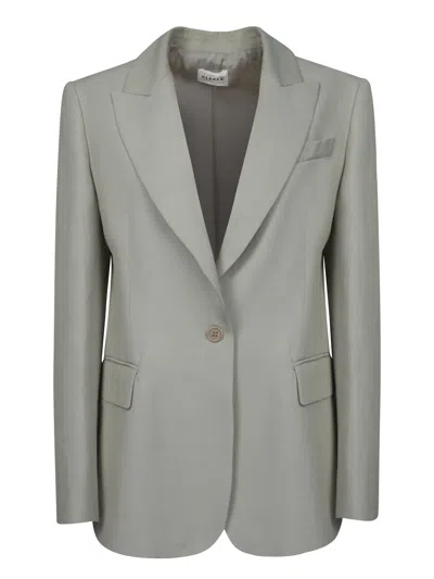 P.a.r.o.s.h Grey Linen And Viscose Jacket In Beige