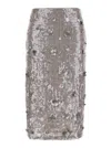 P.a.r.o.s.h . Skirt In Grey