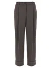 P.a.r.o.s.h Poker24 Pants In Grey