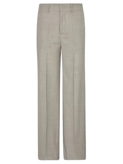 P.A.R.O.S.H GREY STRAIGHT LEG PANT