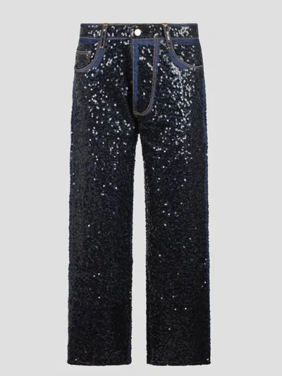 P.A.R.O.S.H GUFF PAILLETTES JEANS