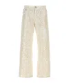 P.a.r.o.s.h . Sequin Embellished Jeans In Neutral