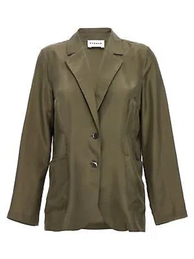 Pre-owned P.a.r.o.s.h Parosh 'habotay' Jacket In Green
