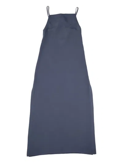 P.a.r.o.s.h Halter-neck Dress In Blue