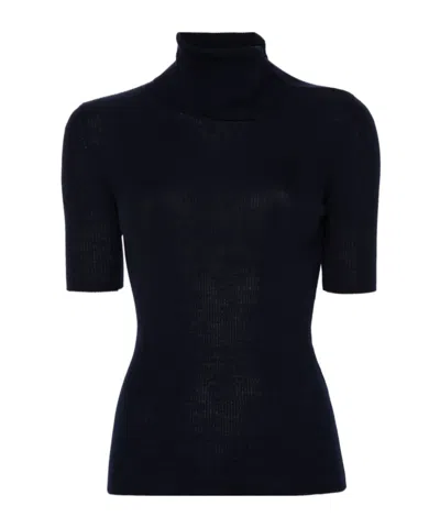 P.A.R.O.S.H HIGH-NECK RIBBED SWEATER