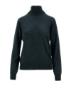 P.a.r.o.s.h Black Turtleneck Sweater In Black