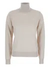 P.a.r.o.s.h High-neck Wool-silk Top