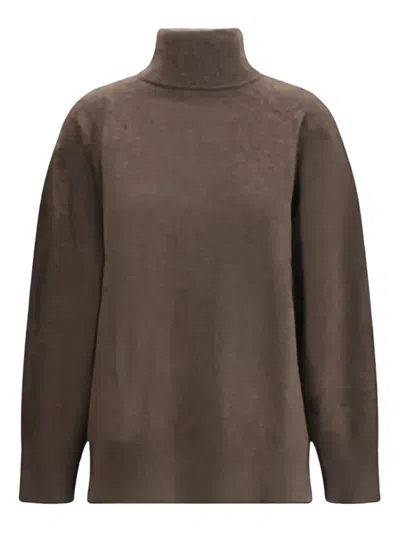P.A.R.O.S.H HIGH-NECK WOOL SWEATER