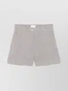 P.a.r.o.s.h High Waist Checked Print Shorts