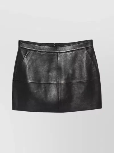 P.A.R.O.S.H HIGH WAIST MIDI SKIRT WITH PANEL DESIGN