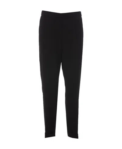 P.A.R.O.S.H P.A.R.O.S.H. HIGH-WAIST STRAIGHT-LEG SLIM-CUT TROUSERS