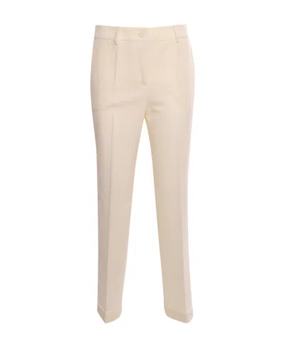 P.A.R.O.S.H HIGH-WAIST TAILORED CROPPED TROUSERS